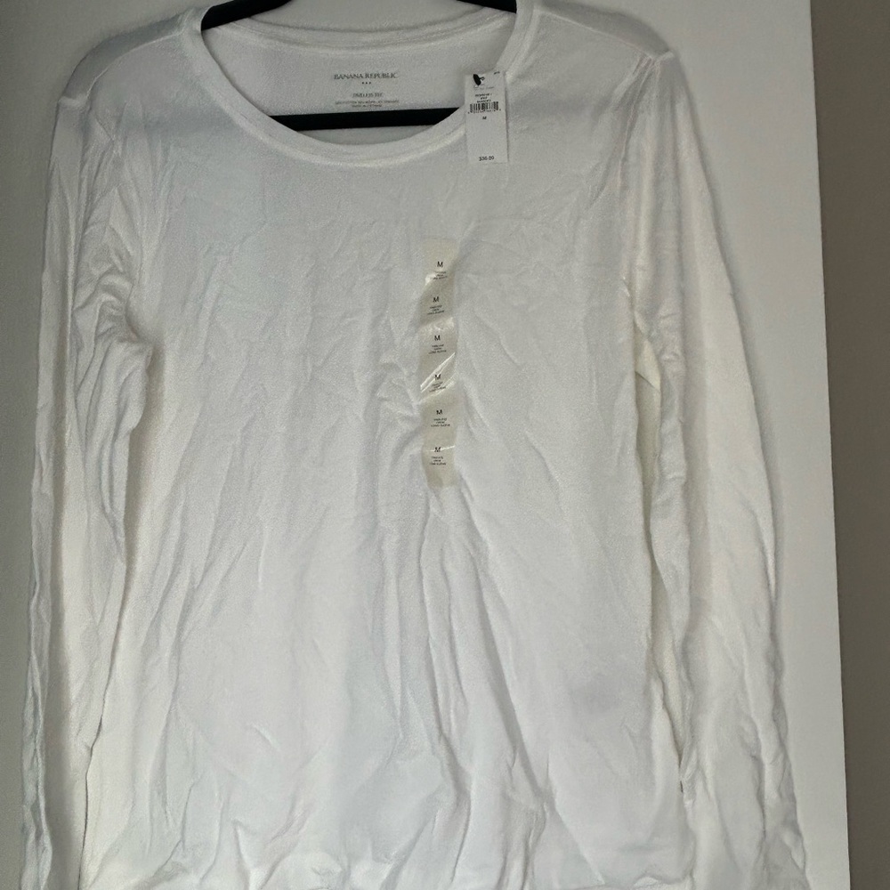 Banana Republic Timeless White Tee